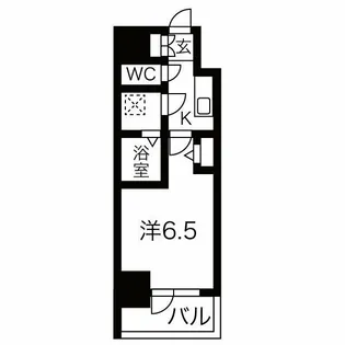 ファステート栄セントラル【4階】の間取り