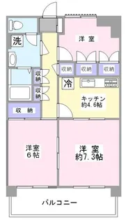 スエタケビル【3階】の間取り