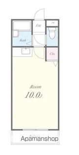 エリアント豊川【4階】の間取り