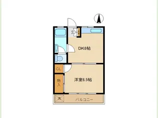 千代田ハイツ【3階】の間取り