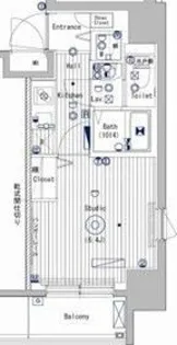 ガーラグランデイ北池袋【11階】の間取り