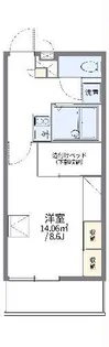 レオパレスrejoice【1階】の間取り