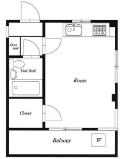 吉住マンション(吉住邸)【4階】の間取り