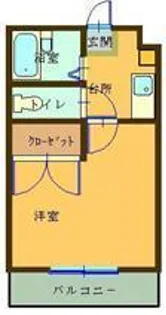 パーシモン【1階】の間取り