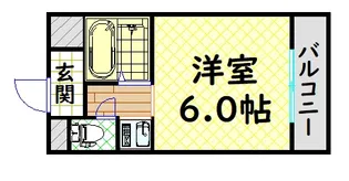 リープハーベン北花田【1階】の間取り