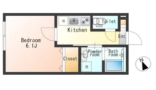 セッジフィールド西台【3階】の間取り