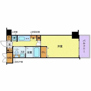 フェニックス吉祥寺アヴァンティーク【2階】の間取り