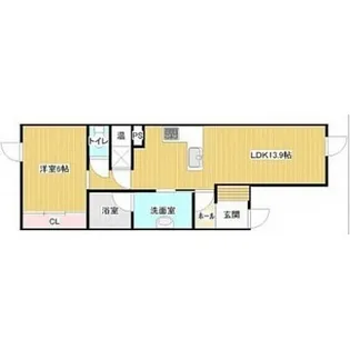 La luce三条通【2階】の間取り