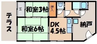 広島県広島市安芸区船越4【一戸建】の間取り