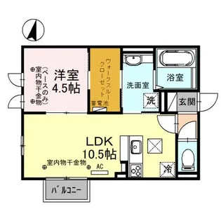 BLOOM【1階】の間取り