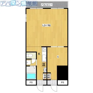 サンクレスト新大【3階】の間取り