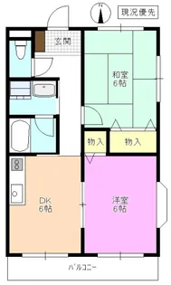 ハーモニーT&S【1階】の間取り