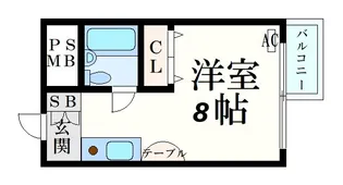 アメニティハウスみやぎ【3階】の間取り