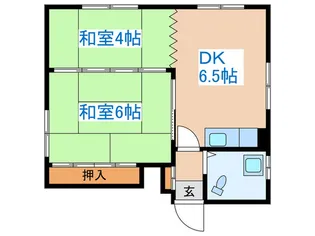 コ-ポヘルシ-【2階】の間取り
