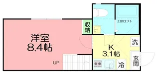 アンベリール【1階】の間取り