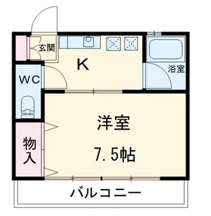 メイプルハイムII【2階】の間取り