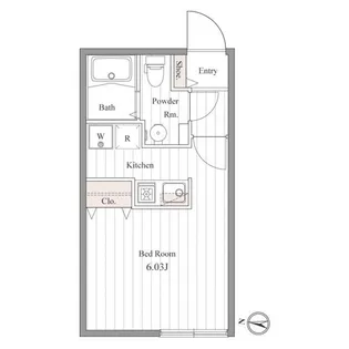 東京都世田谷区松原6【マンション】の間取り