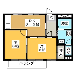 パークホームズITO B棟【2階】の間取り