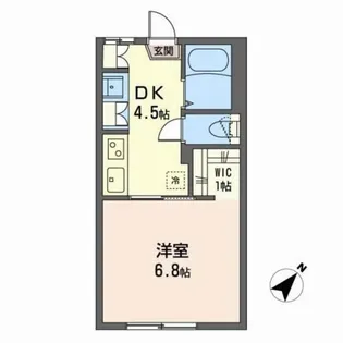 ナウハイム【2階】の間取り