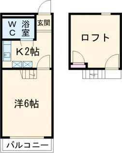 ドリーミーロード玉村B【2階】の間取り