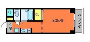コーポ白石【2階】の間取り