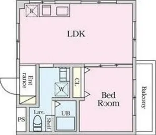 メゾン淵野辺【3階】の間取り