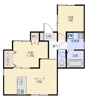 群馬県高崎市棟高町【一戸建】の間取り