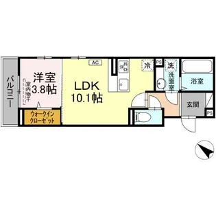 エレガンス パレス【3階】の間取り