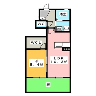 ストリーム B【1階】の間取り