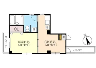 東京都杉並区高円寺南3【マンション】の間取り