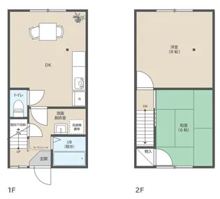 石川県金沢市野町2【一戸建】の間取り