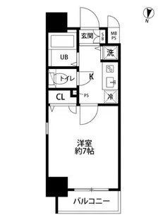 菱和パレス護国寺駅前【6階】の間取り