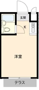 池上フラッツ【1階】の間取り