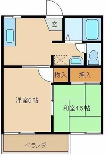 神奈川県川崎市宮前区宮崎5【アパート】の間取り