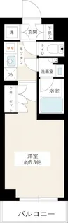 東京都荒川区西日暮里1【マンション】の間取り