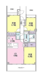 根岸旭台フーガ【1階】の間取り