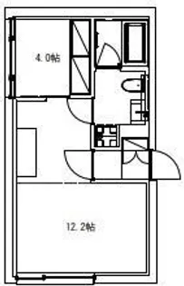 Bark Lane Ebisu【1階】の間取り