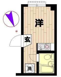 フォルム東池袋【1階】の間取り
