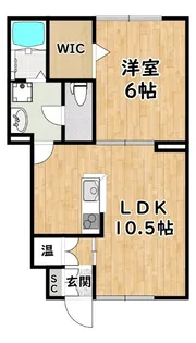 リバティ1【1階】の間取り