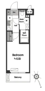 SHOKEN Residence横浜鶴見II【2階】の間取り