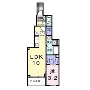 東京都町田市忠生1【アパート】の間取り
