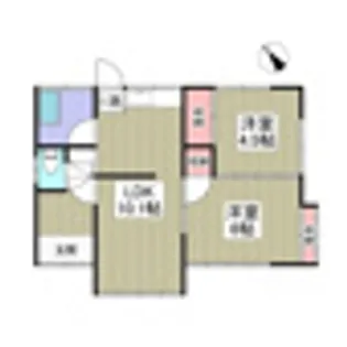 群馬県邑楽郡大泉町大字寄木戸【一戸建】の間取り