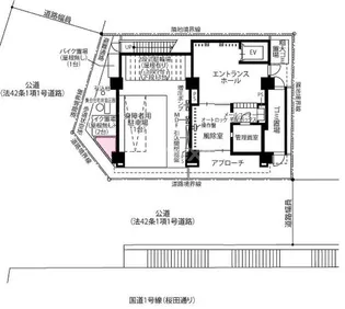 ガーラ・プレシャス高輪台【11階】の間取り
