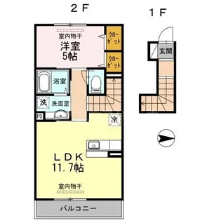 Noble Court【2階】の間取り