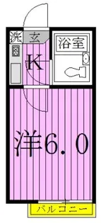 ハイムプリマヴェーラ(栗原)【1階】の間取り