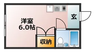 サニーパレス五色山【1階】の間取り