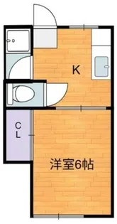 ユタカハウス【2階】の間取り