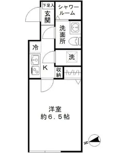 東京都世田谷区北沢1【マンション】の間取り