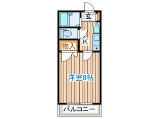 シャルム長町南【2階】の間取り
