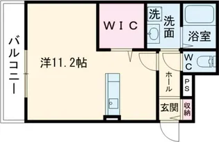 イストワール船町II号館【2階】の間取り